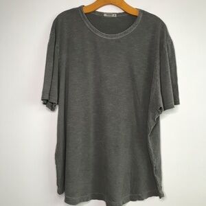 Buck Mason Gray T Shirt Shirt Sleeve Crew Mens 2XL